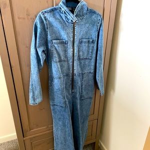 Wild fable small denim jumpsuit
